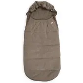 Noname autostoel voetenzak teddy fleece bruin unisex | Maat: 0-36 mnd