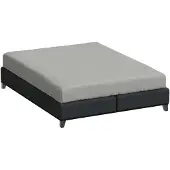 Bella Donna Hoeslaken Jersey Twijfelaar grijs-0701 120/190-130/220