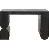 Kare design Console Curve 120x38cm zwart