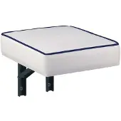 PLASTIMO Folding Deck Seat Zilver