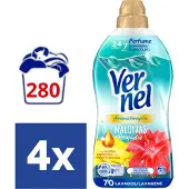 Vernel Wasverzachter Maldivas - 4 x 1.26 l (280 wasbeurten)