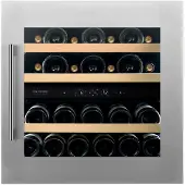 Dunavox DVS-25.65DSS wijnkoelkast inbouwkoelkast, nis hoogte 60 cm, zuinig energieklasse F