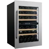 Dunavox DVS-44.120DC wijnkoelkast inbouwkoelkast, nis hoogte 88 cm, zuinig energieklasse F