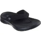 SKECHERS Teenslipper 'Go Walk' zwart