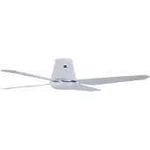 Beacon Ventilator plafond Aria CTC Led Ø 122cm wit IP55