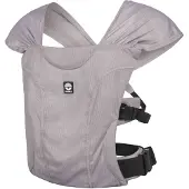 Dooky Splash Baby Draagzak voor Douche en Zwemmen - Baby Carrier Grey - Baby Draagzak en Baby Draagdoek in 1 - Draagzak baby vanaf geboorte 56-74 CM - Draagdoek Baby Newborn - Ergonomisch draagzak