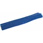 Colorations - blauw chenilledraad, 100st.