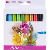 Royal Talens Ecoline Brush Pen set - 20 stuks - landschappen