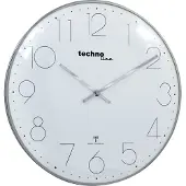 Technoline Wanduhr WT 8240 chrom analog
