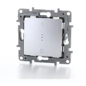 Legrand Controleschakelaar 2-polig Inbouw Niloe Aluminium