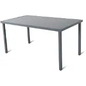 Central Park Tuintafel Almunda Aluminium/glas 145x80x72cm