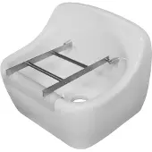 AquaVive Uitstortbak Bleone Keramiek 33,5cm Wit
