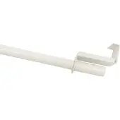 Gardinia 2618 Spanraam, diameter 9 mm, metaal, uitschuifbaar van 120-160 cm, wit