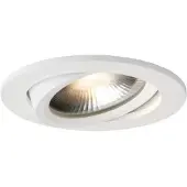 ELP Inbouwspot Ø75 5W DtW 250mA GI PC Dim 45dgr White