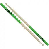 Zildjian 5A Maple Green Dip Drumsticks
