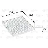 Valeo 715637 Interieurfilter