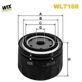 WIX FILTERS WL7168 Oliefilter