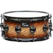 Fame Fortress Snare 14"x6,5" Brown Burst - Snare drum