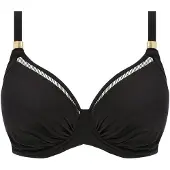 Fantasie East Hampton UW Gathered Full Cup Dames Bikinitopje - Zwart