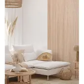 Maestro Latt Lattenwand - Pepper Oak + White - 277x30cm - 2 Stuks