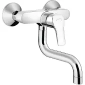 Hansgrohe Muurkeukenmengkraan Mysport Chroom