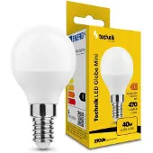 Technik LED Globelamp G80 E14 Mat - 4.9W 470lm 2700K - Warmwit - Vervangt 40W
