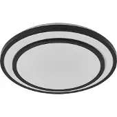 Ledvance LED Wandleuchte Deckenlampe Orbis Berlin Schwarz Ø49cm 36W 4700lm warmweiß 3000K