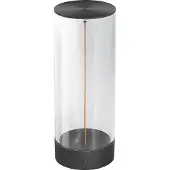 Osram LED magnetische bureaulamp Fila, 1,2W, 100lm, 2.700K, 240mm, donkergrijs