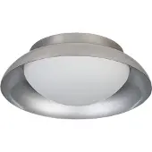 Ledvance Plafondlamp Orbis Milan, dimbaar, alu / grijs / zink, Woon-/ Eetkamer, metaal, plafondlamp