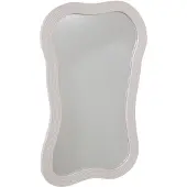 Fragix Wandspiegel Wavy 80x50 Ivory hout