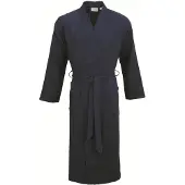 Carl Ross Unisex Badjas Kimono 38100 Night blue/Ocean blue S