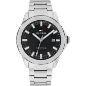 Tommy Hilfiger Lars Heren Horloge Zilverkleurig 1710692