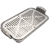 Char-Broil GRILL+ Topper, Grillplaat, Roestvrij staal, Roestvrij staal, GRILL+ Braadpan, , 420 mm