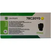 Lexmark Toner 782Y (78C20Y0) Geel