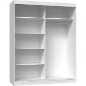 Top E Shop Iga 160/B WITTE kledingkast