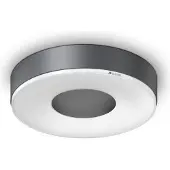 Steinel Plafondlamp met bewegingssensor RS 200 SC, dimbaar, zwart, Badkamer, Aluminium, Modern, Plafondlamp met sensor