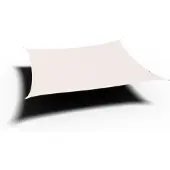 Platinum Dreamsail waterproof schaduwdoek vierkant 5x5x5x5 m - Cream