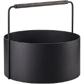 Blomus - Ashi Brandhout Mand L Bruin Eik