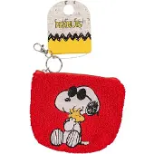 Peers Hardy Peanuts Snoopy Red and White Purse Keychain