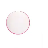 House Vitamin Mirror wall mirror round metal pink Ø60cm