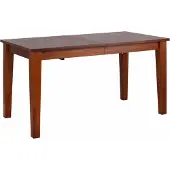 DOMUS America-Eettafel - 180 cm - Bruin