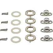 Oem Marine Turnstile Closure 4 Units Goud 33 mm