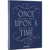 Printworks Herinneringsboek ONCE UPON A TIME, blauw,