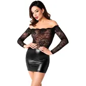 Noir. Jurk Lace L