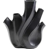 Kare design Vaas Flame zwart 29cm