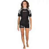 Mares Ultra Skin Short Sleeve Thermal T-shirt Zwart M Vrouw