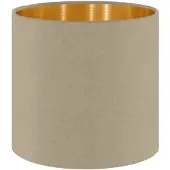 Eglo Onderdeel | Lampenkap 'PASTERI PRO' Ø280 Taupe/goud