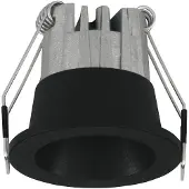 Eglo Inbouwspot | 'SALICETO SPA' LED 2,4W BLUE zwart | Over Ømm
