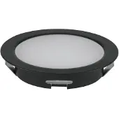 Eglo Inbouwspot | 'AMALFARA' LED 2,5W 4000K zwart | IP20 Ø55/57mm