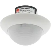 B.E.G. PIR Aanwezigheidsmelder | Plafond Inbouw (stucwerk) IP20 24m Wit | 92255